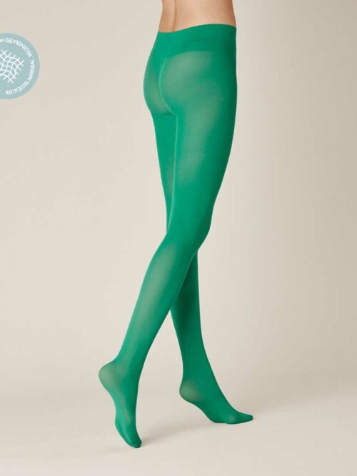 KUNERT Damen BLUE 50 -  40/42 - Nachhaltige  semi-blickdichte Strumpfhose in matter Optik - Clover (Grün)