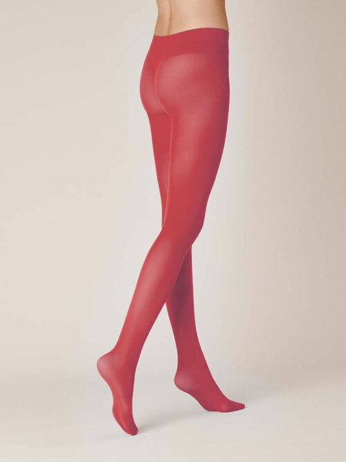 KUNERT Damen BLUE 50 -  44/46 - Nachhaltige Strumpfhose in matter Optik - Sangria (Pink/Violett)